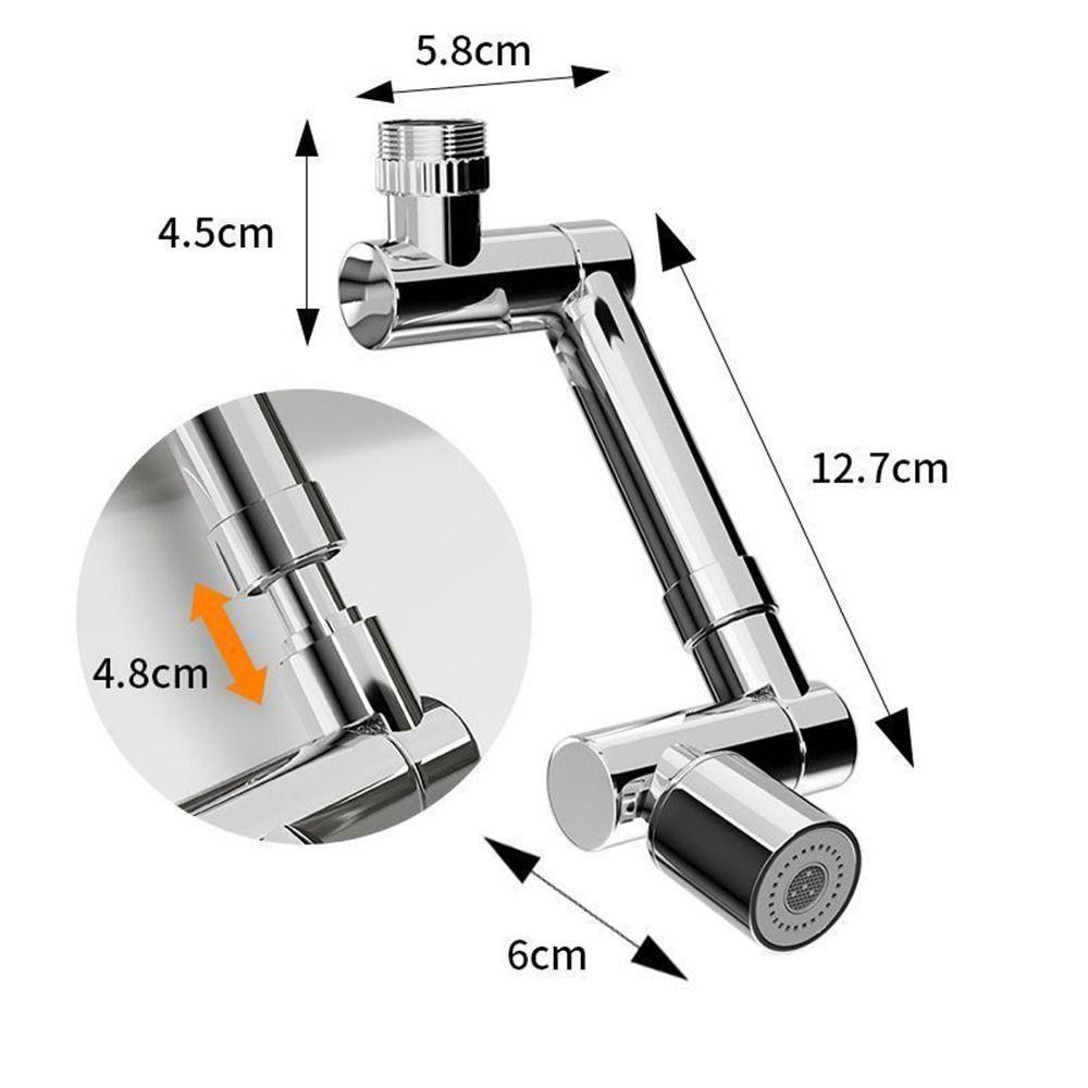 Chookyy Extender Saringan Dapur Wastafel Keran Splash Proof Retractable