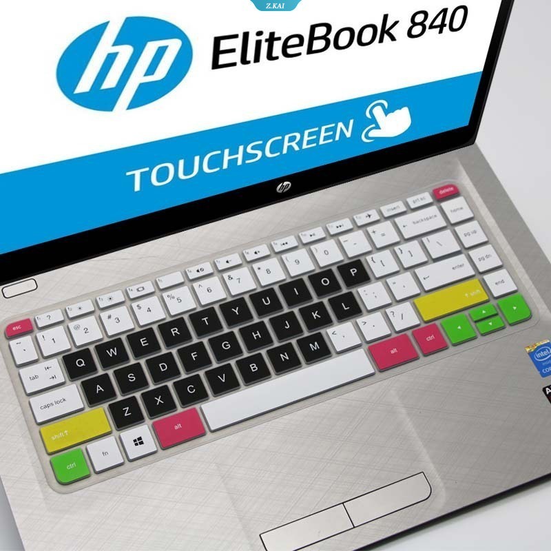 1pc Sarung Keyboard 14 &quot;Laptop Silikon Protect Skin 14inch HP 14-AQ001TU Film Debu Laptop Silikon Warna-Warni Untuk Laptop [ZK]