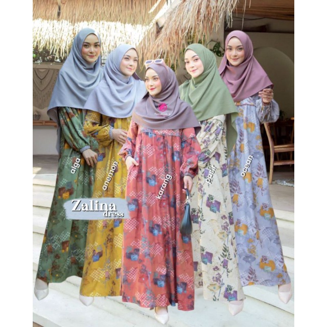 GAMIS ZALINA BY FANIA HIJAB