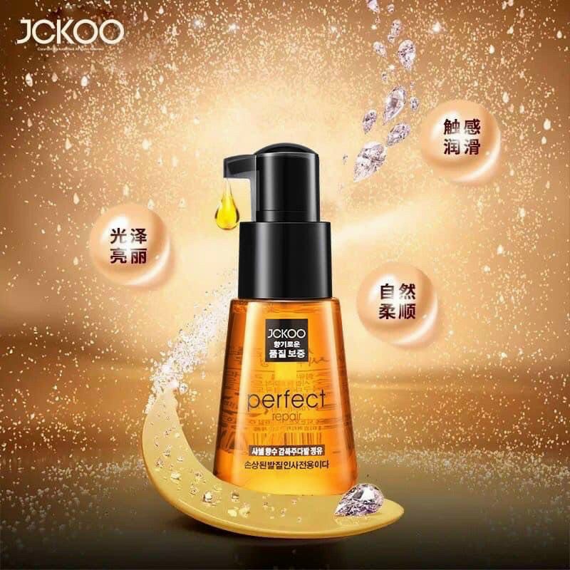 JCKOO Korean Perfect Hair Repair Serum Essential Oil 70ml Serum Vitamin rambut