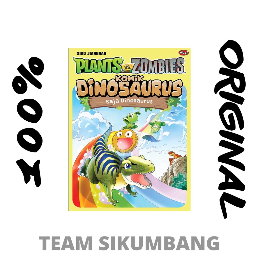 Buku Plants VS Zombies - Komik Dinosaurus : Raja Dinosaurus