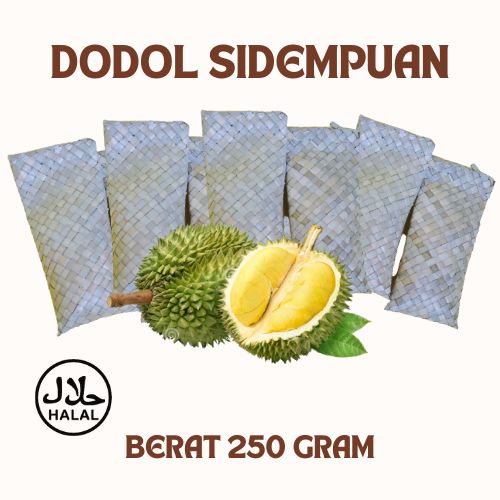 

250 GR Dodol/Alame Rasa Durian Khas Sidempuan dan Tapanuli Selatan