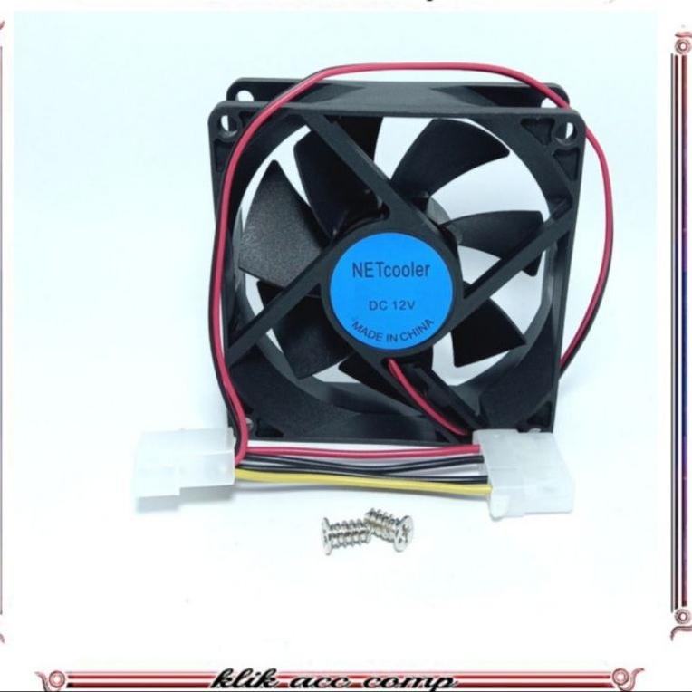 Laris ¯ Fan case 8cm Hitam NET COOLER / Fan casing cpu / Fan PC / Kipas CPU / cooler pc ♠