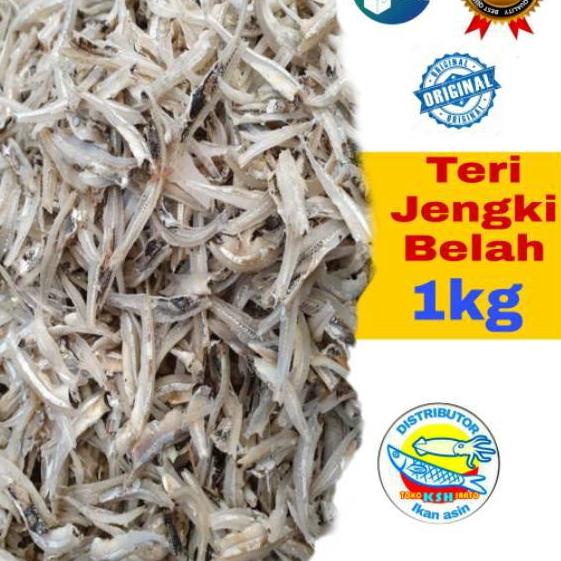

♣ ikan asin teri jengki belah vip-1kg ☋