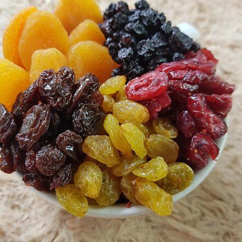 

℗ Mixed Dried Fruit 500 gr ( Cranberry , Blueberry , apricot , Raisin ) campuran buah kering 500gr ♖