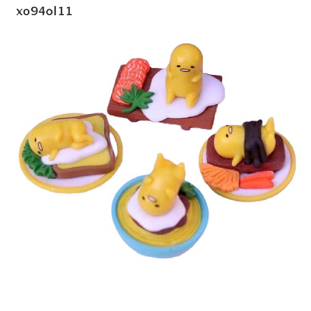 Xo Jepang Anime Kuning Malas Telur Mainan Boneka Patung Kecil Buta Kotak Angka Hadiah Anak OL