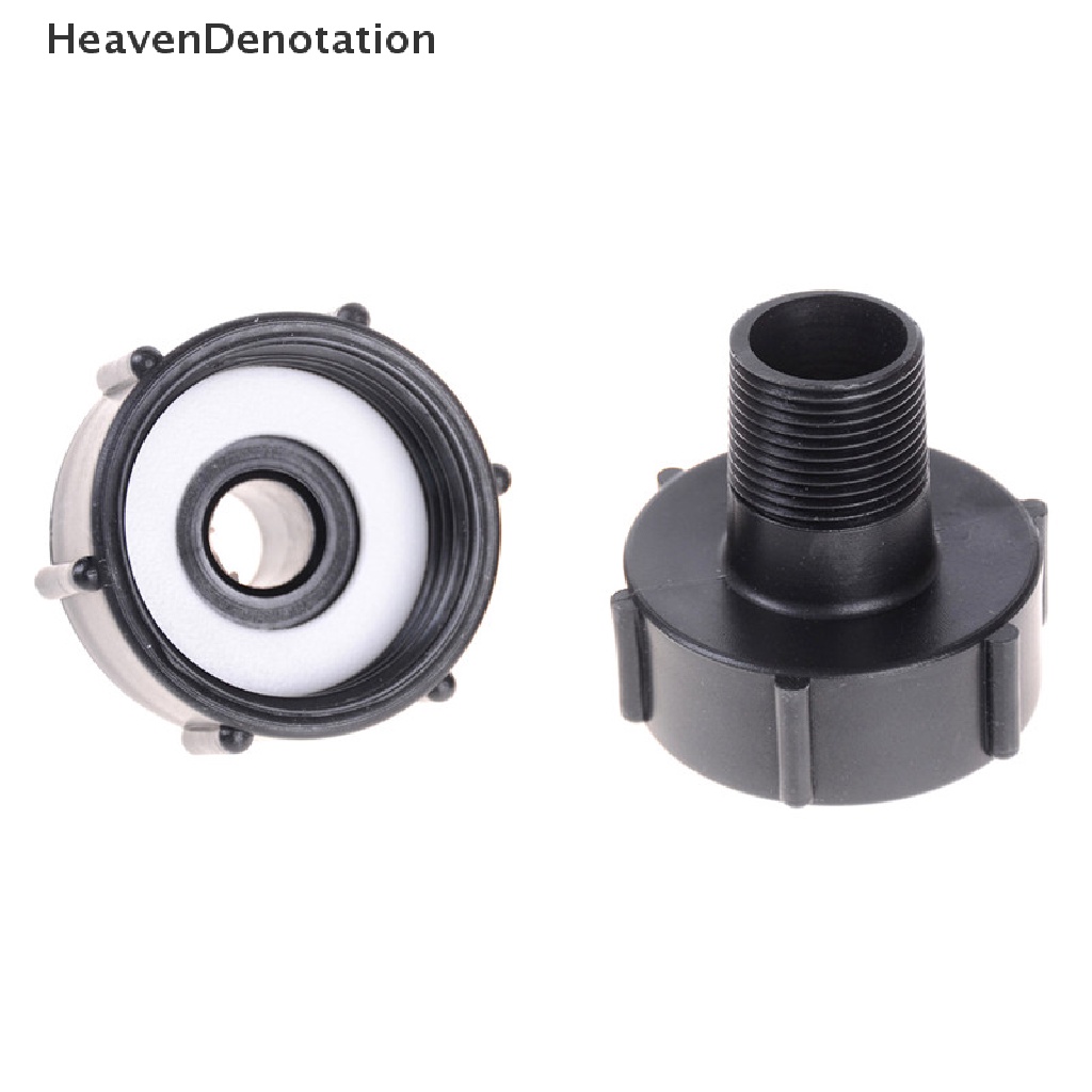 [HeavenDenotation] IBC Tote  Drain Adapter Coarse Thread 2&quot; To 1/2&quot; 3/4&quot; Garden Hose HDV