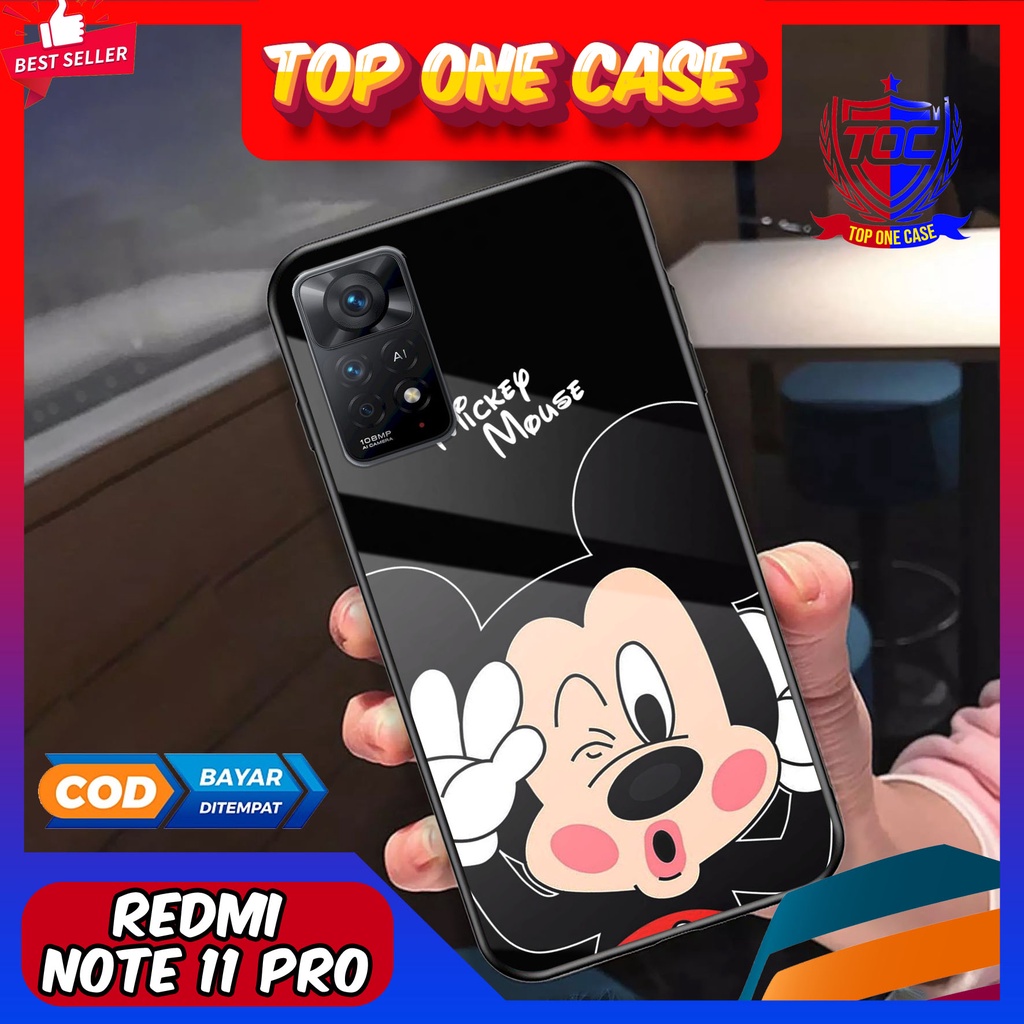 Case XIAOMI REDMI NOTE 11 PRO - Casing REDMI NOTE 11 PRO Terbaru Top One Case [ MOTIF DSNY ] Casing 