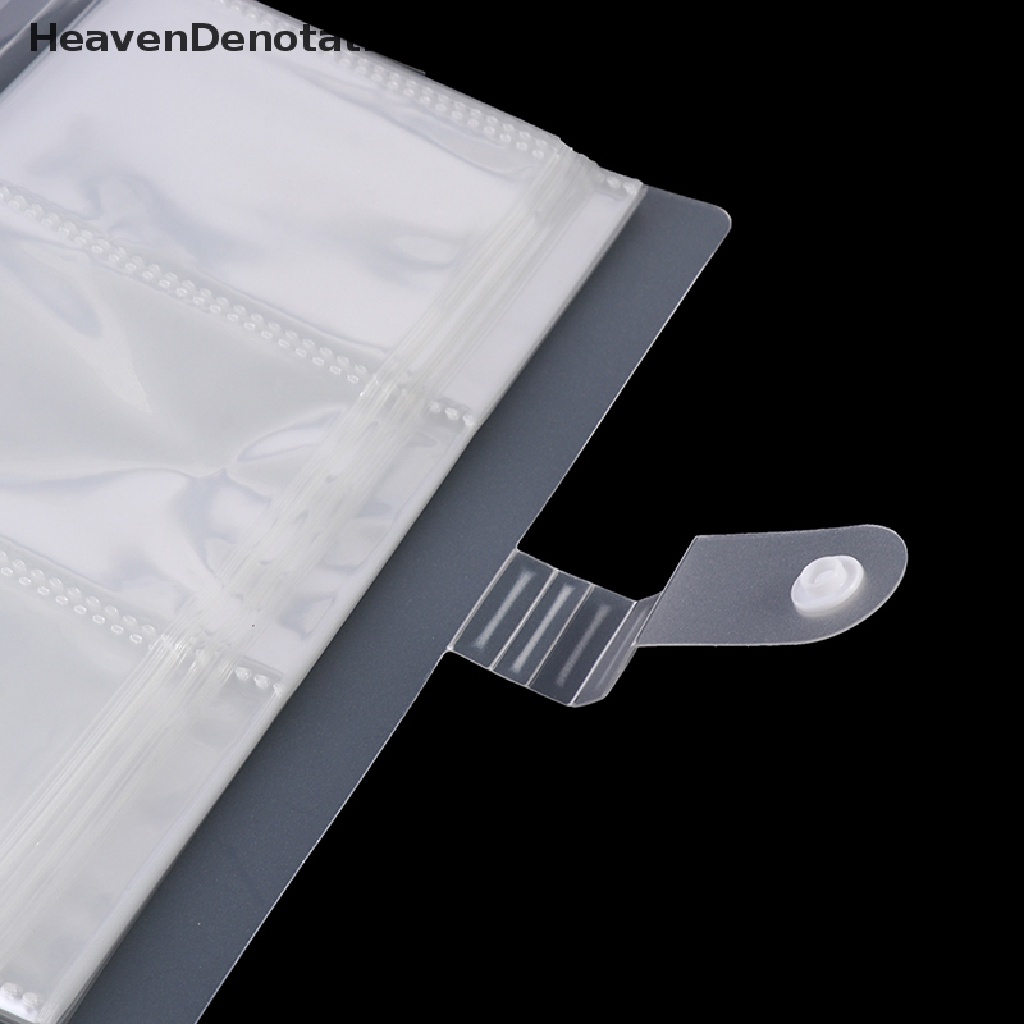 [HeavenDenotation] Stiker Nail Art Case Holder &amp; Nail Stamps Template Holder Album Foto HDV