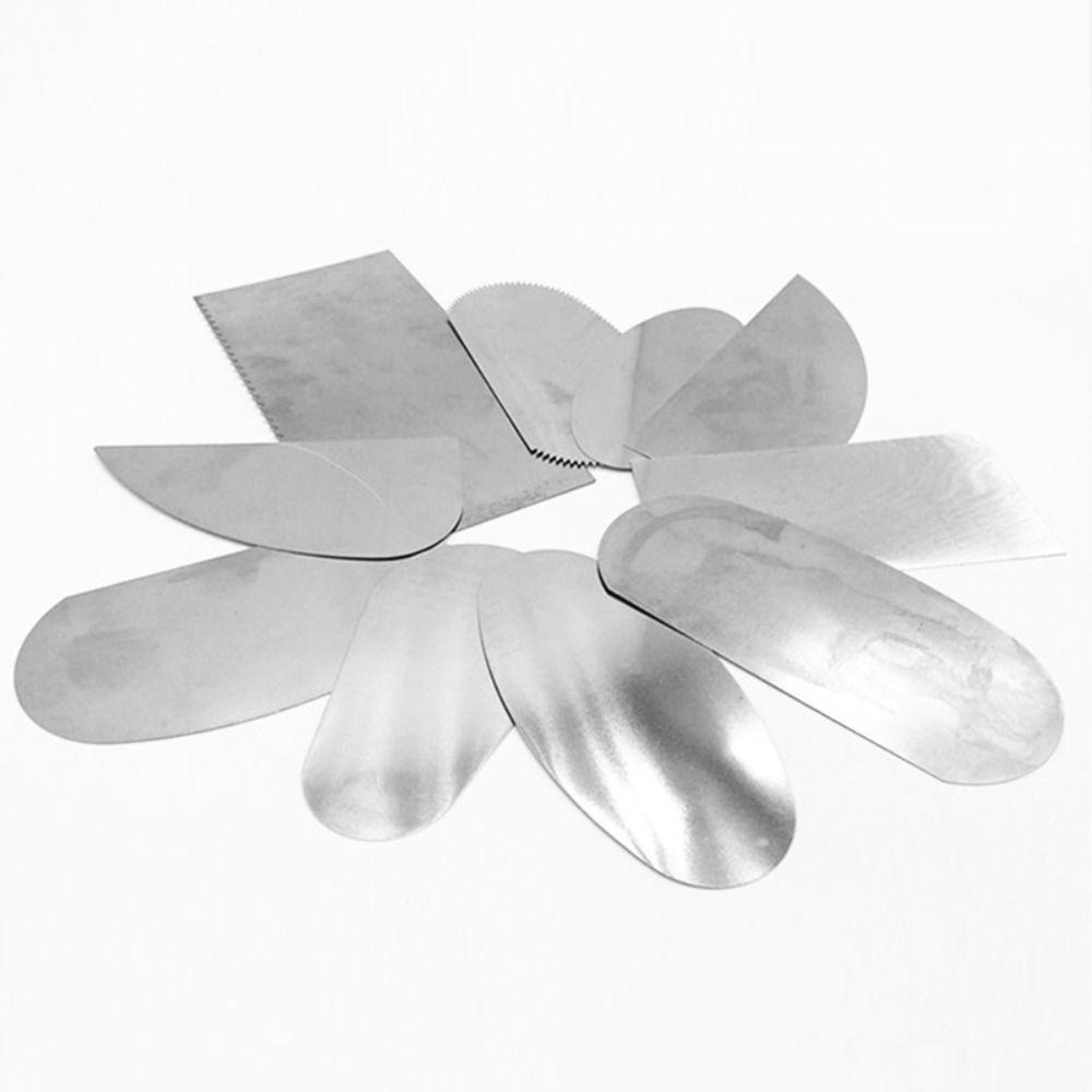 [Elegan] Scraper Stainless Steel Tajam Tembikar Molding Kerajinan DIY Patung Tanah Liat Alat Tanah Liat