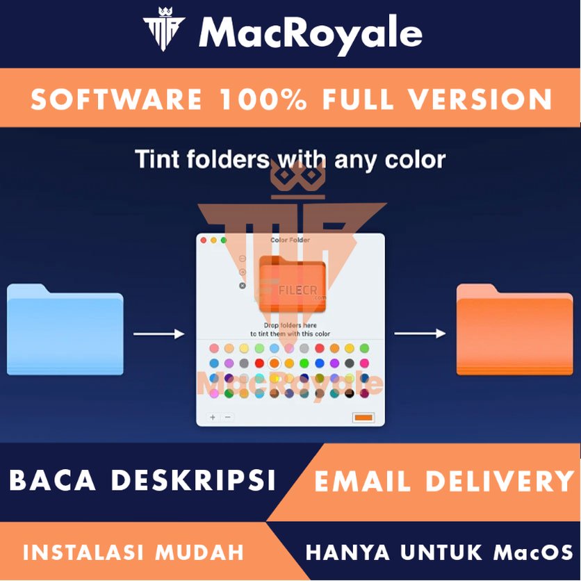 [MacOS] Color Folder Full Version Lifetime Full Garansi