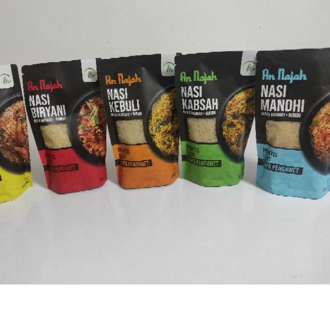 

✸ AN NAJAH BERAS BASMATI BUMBU INSTAN ARAB Biryani Mandhi Kabsah Bukhori Kebuli ☝