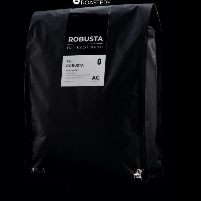 

♫ Biji Kopi Full Robusta Kopi Susu Ekonomis 1 KG | 1KG ▼