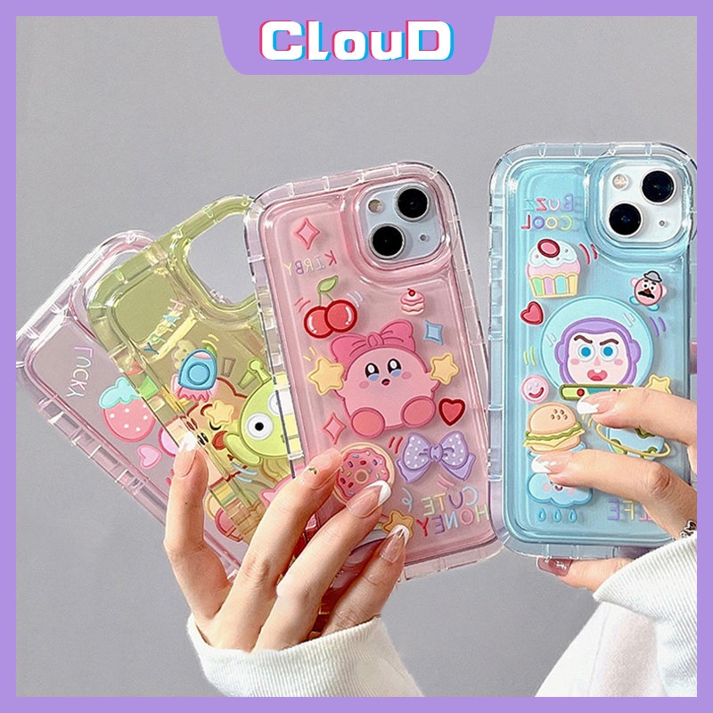 Untuk Samsung A13 A04 A50s A32 A03 A23 A30s A50 A11 A52s A12 A52 A02s A30 M23 A03s A04s A20 A04E M13 F23 Kartun Toy Story Cute Buzz Lightyear Airbag Shockproof Soft Tpu Case Cover