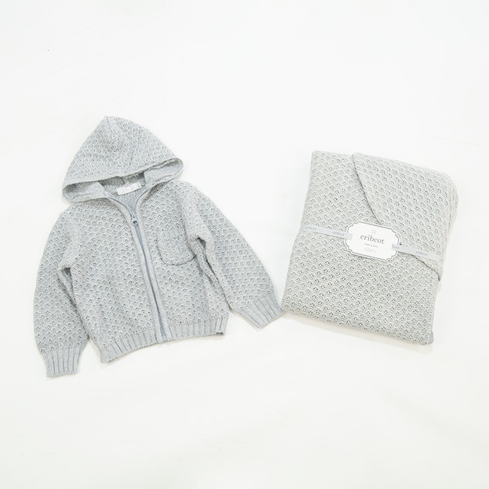 cribcot hampers gift set baju bayi - Essential Hoodie Uni