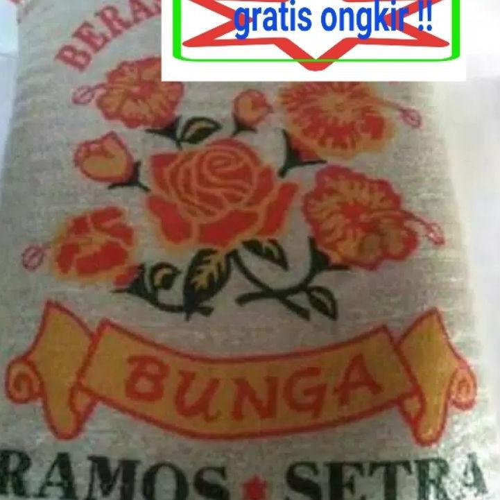 

♥ Beras ramos cap merek bunga 10kg via ♗