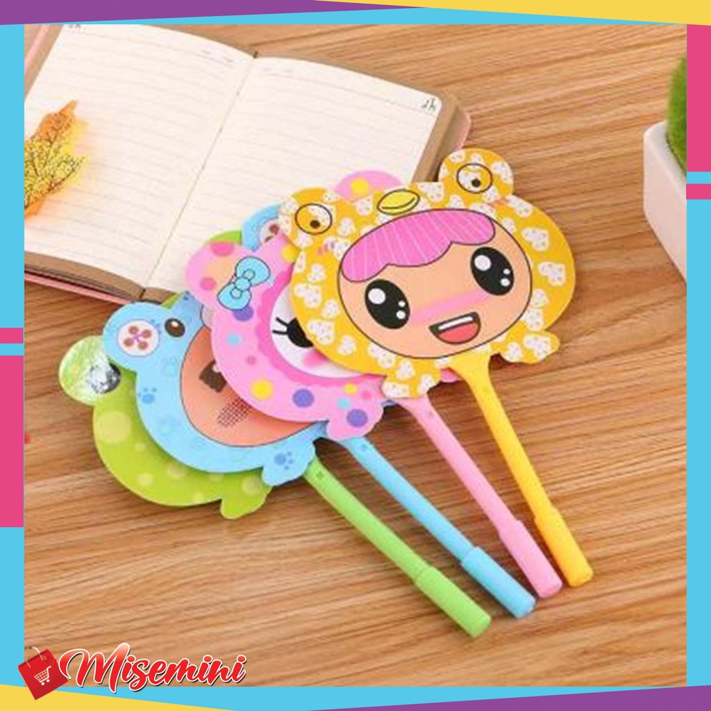 

Ⓜ️ Ⓜ️Pulpen Kipas Karakter Pena Kipas Cartoon Souvenir Lucu