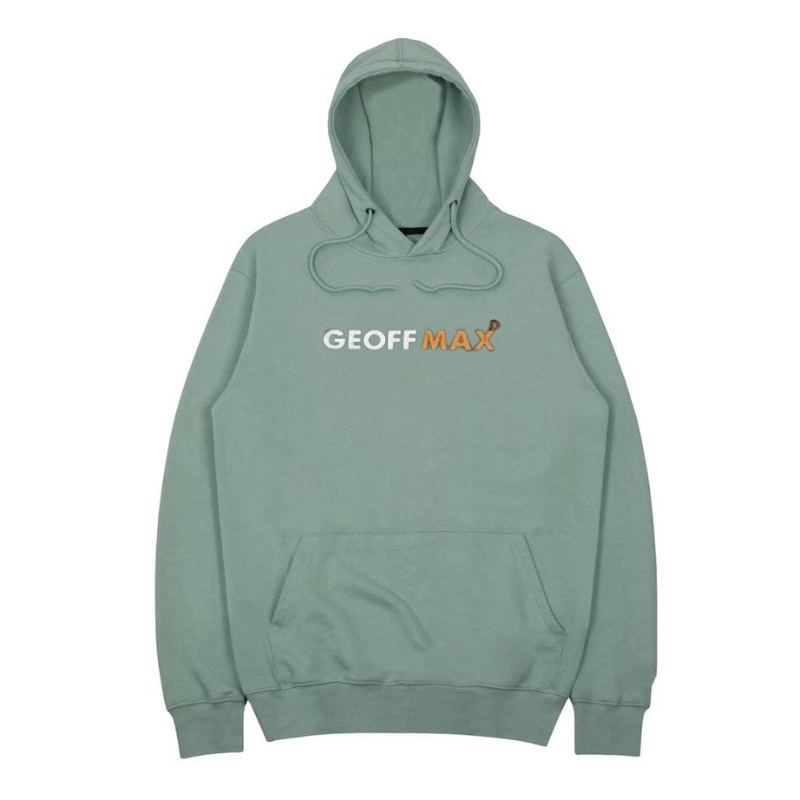 Geoff Max Sweater Hoodie Fullover Sage Green Arsa Original DIstro | Sweater Pria Hoodie Basic Simple