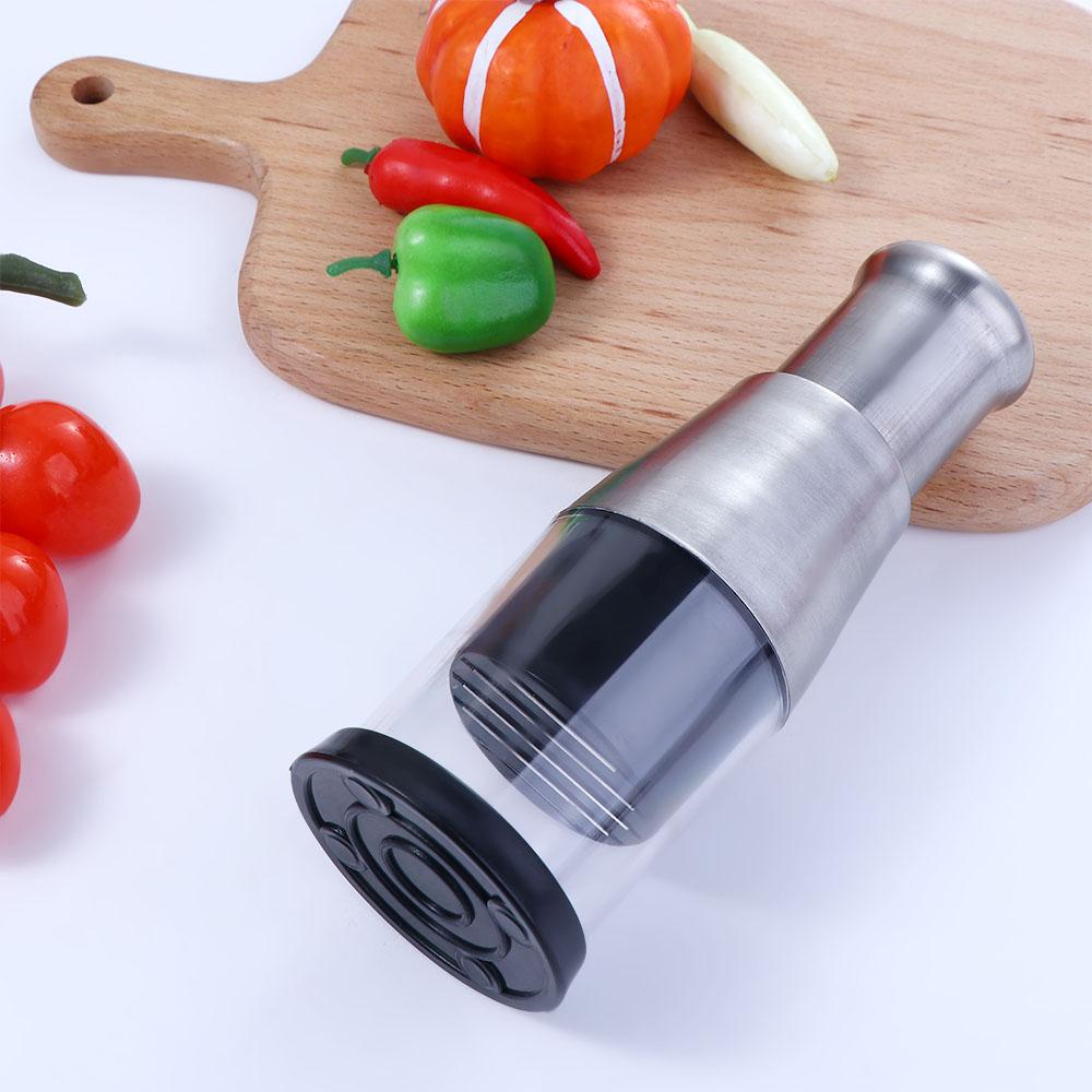 [Elegan] Garlic Chopper 2023stainless Steel Tajam Untuk Cabai Sayuran Penghancur Pemeras