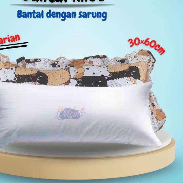▼ Bantal cinta kecil / bantal imut 30×60 / Bantal anak karakter / bantal imut dan sarung ☆