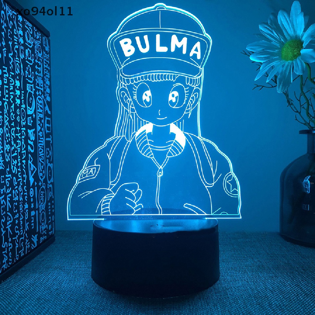 Xo DRAGON BALL Anime Led Lampu Malam Dropshipping Akrilik 3D Lampu Wortel Anak Hadiah OL