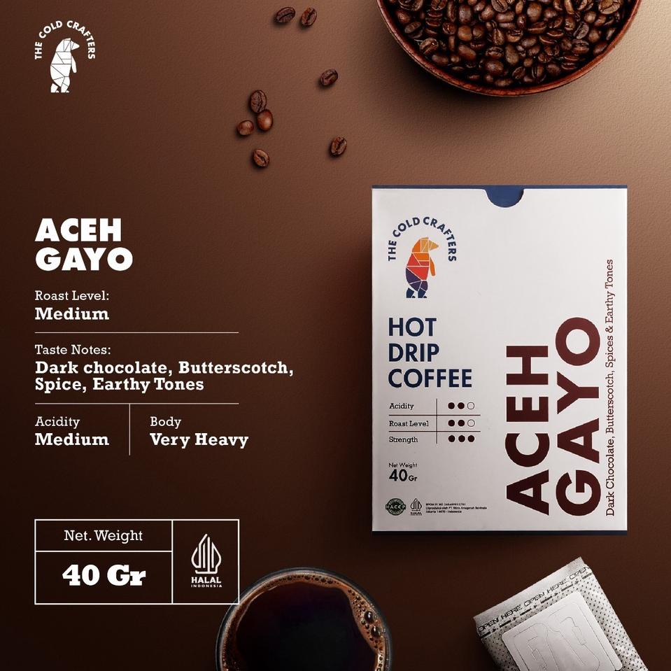

➹ The Cold Crafters Coffee Drip Bag Easy Drip - Aceh Gayo ♥