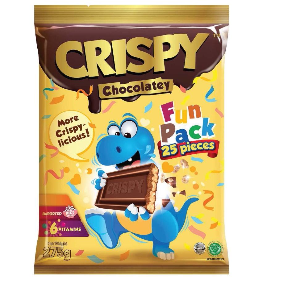 

➹ Coklat CRISPY Funpack isi 25pcs 275g ➳