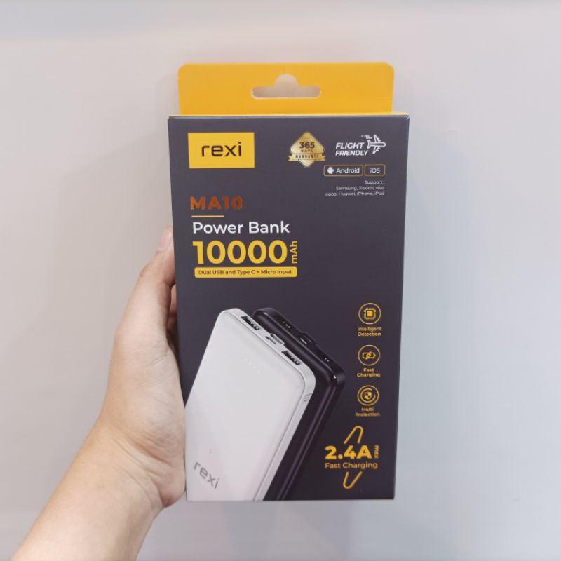 Powerbank Rexi Ma10 10.000mAh