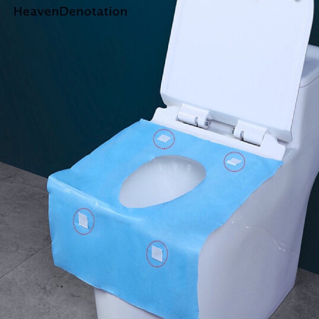 [HeavenDenotation] 10pcs Toilet Seat Cover Sekali Pakai Untuk Dibungkus Balita Potty Toilet Liners HDV