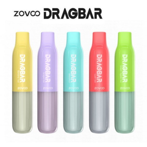 DISPOSABLE POD DRAGBAR 600S BY ZOVOO - BANANA