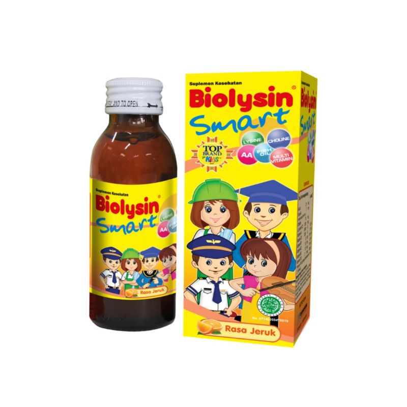 Biolysin Smart Botol 60ml - Vitamin Anak