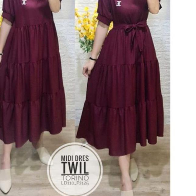 ← NEW READY, MIDI DRESS TWILL TORINO ☉