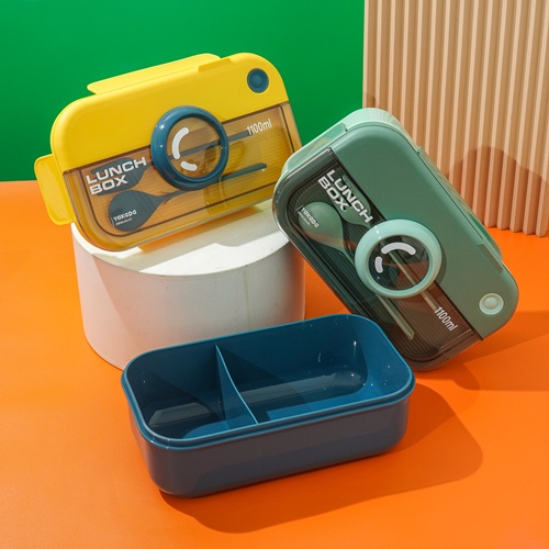 CaTalina Lunch Box 1100 ml Kotak Makan Plastik BPA Free Anti Tumpah