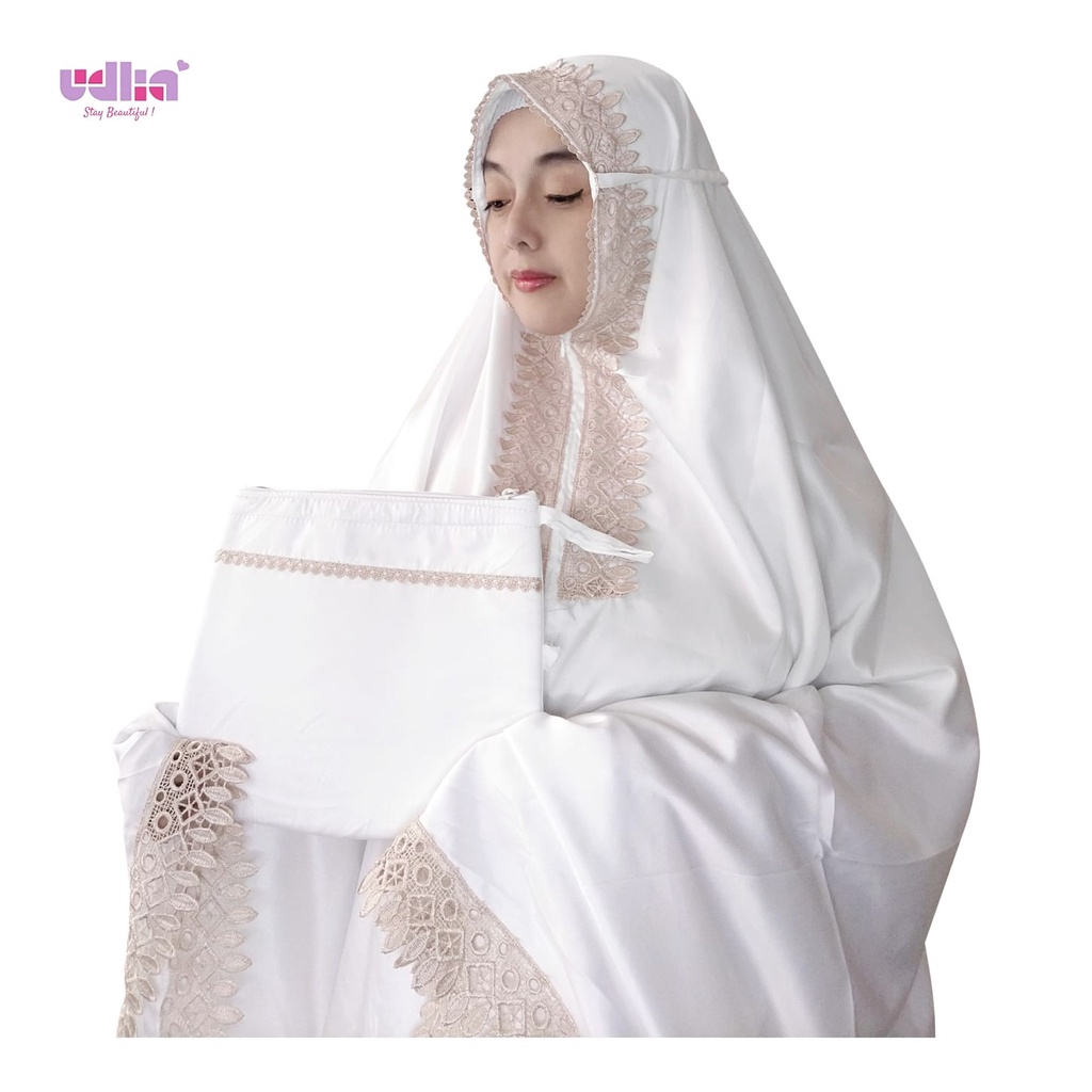 Udlia Mukena Renda Katun Silk