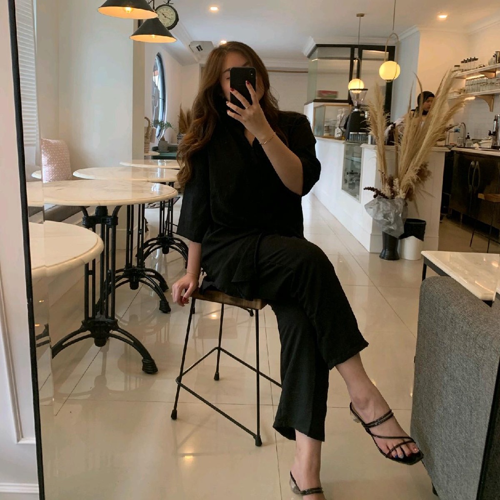 AVE Mozza Set / Oneset Tunik Lengan 3/4