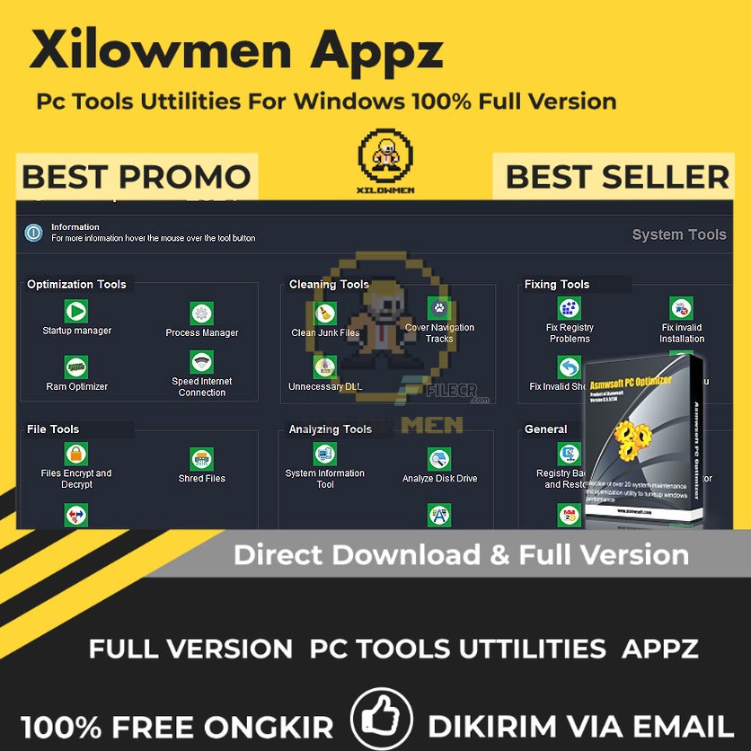 [Full Version] Asmwsoft PC Optimizer 2022 Pro PC Tools Software Utilities Lifetime Win OS