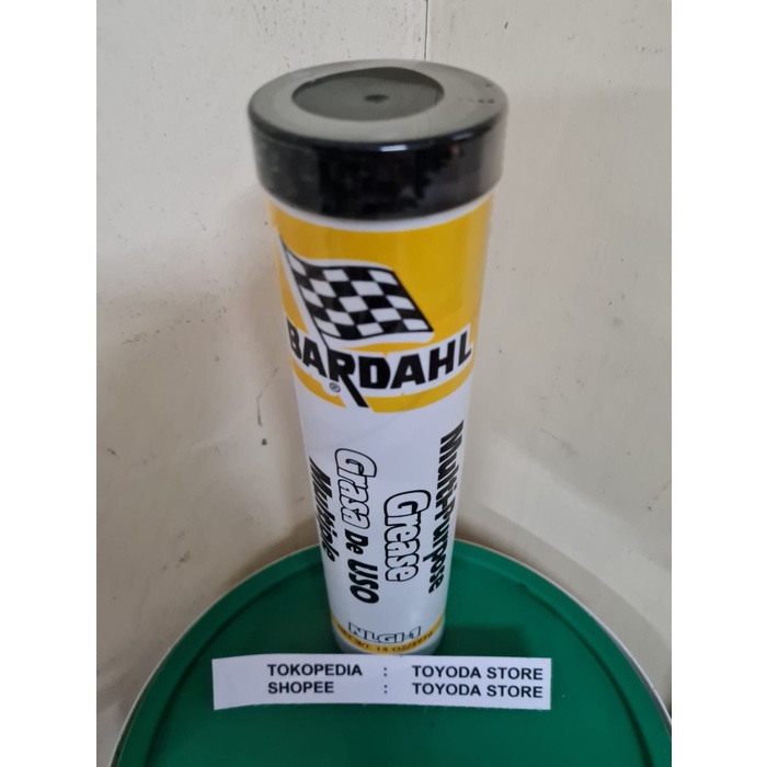 Terlaris Bardahl Grease Nlgi 1 Catridge 397 Gram Warna Biru