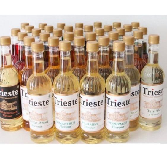 

✨12.12✨ COD Trieste Italian Syrup 650mL - Coffee Syrup : Caramel, Vanila, Rum, Hazelnut, Irish Cream, Almond 