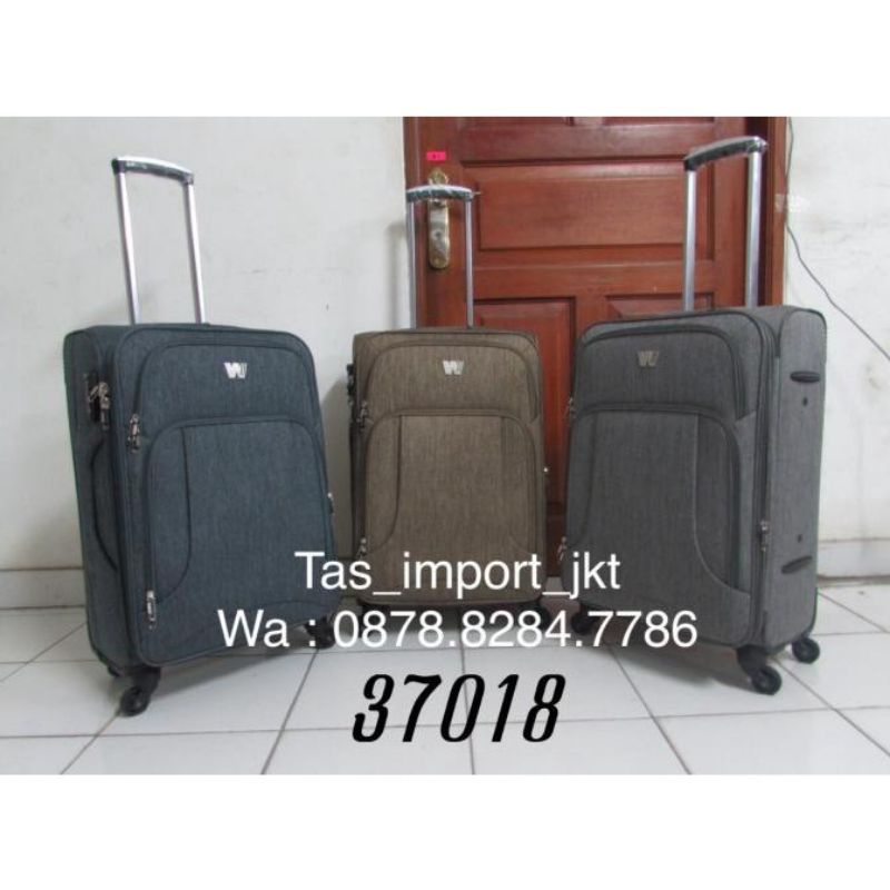 PROMO Koper 24 Inch Polo Winstar Bahan Kain ORIGINAL JUAL RUGI - Bagasi size