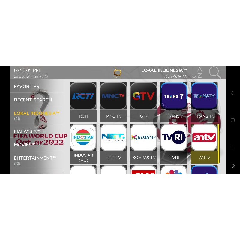 Aplikasi untuk nonton tv Online - nonton bola Golden tv Lifetime