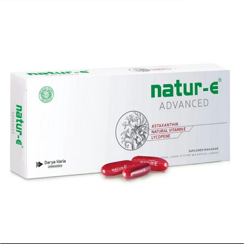 Jual Natur-E Advanced Per Box 16 Kapsul - Dengan Astaxanthin | Shopee ...
