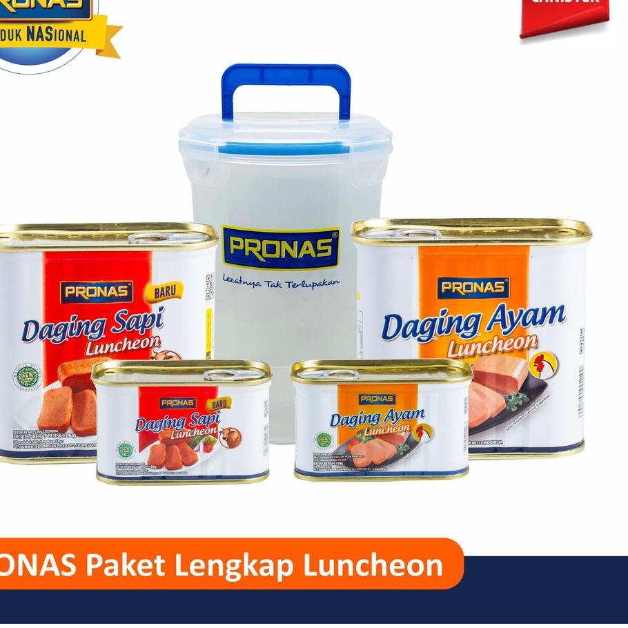 

FLASH SALE PRONAS Paket Lengkap Luncheon Free Canister buruan