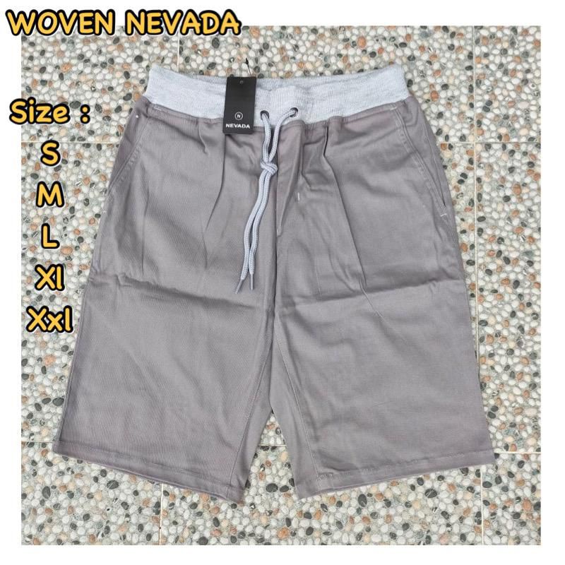 Celana Woven Nevada Cowok Celana Pendek Pria Merk Matahari