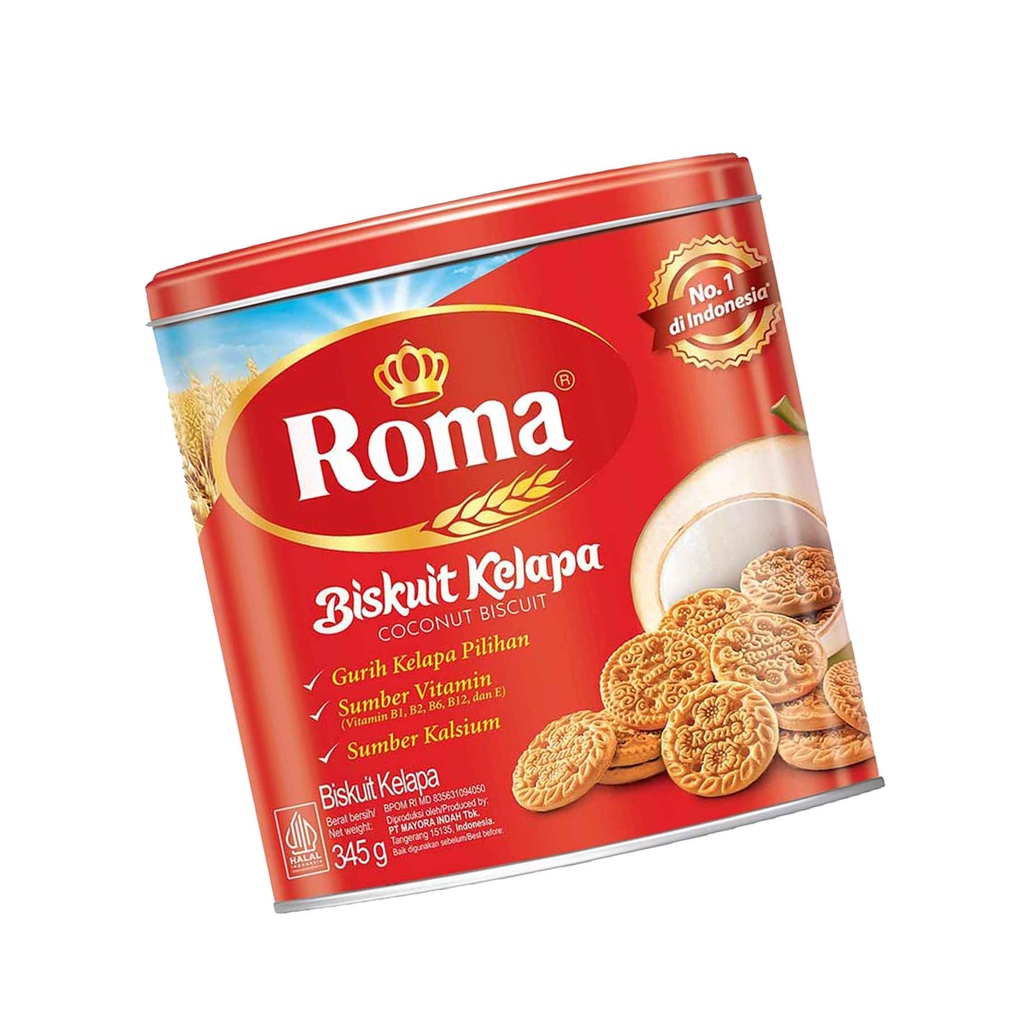 ROMA/ BISKUIT KELAPA/COCONUT BISKUIT/ROMA KELAPA 345g