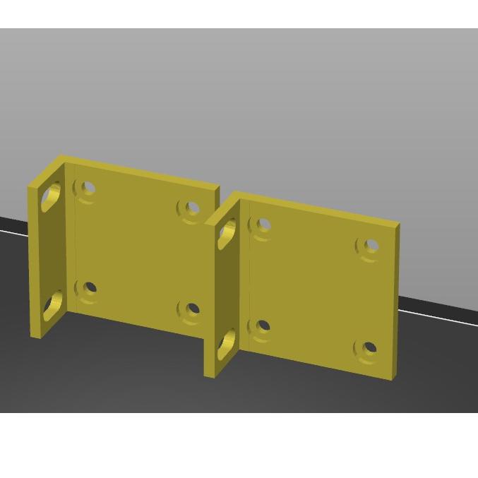 Model Cantik Mikrotik RB1100 Rackmount Bracket