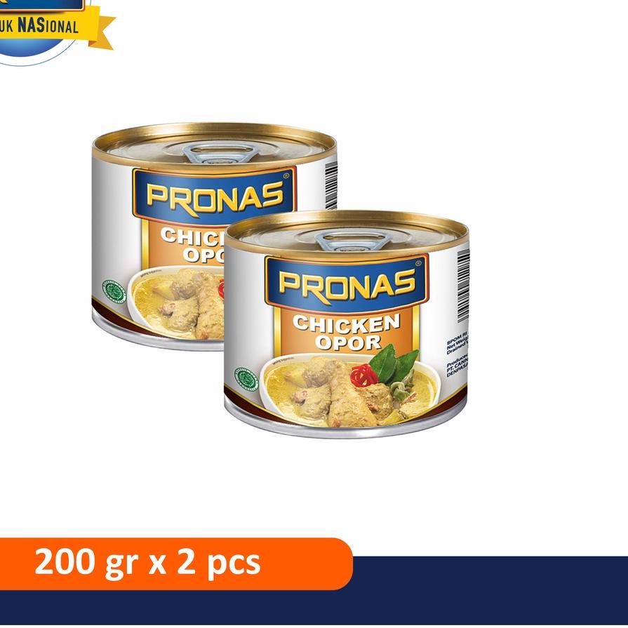 

✻ PRONAS Opor Ayam 200 g dengan Kemasan EOE Bundling 2 pcs ♥
