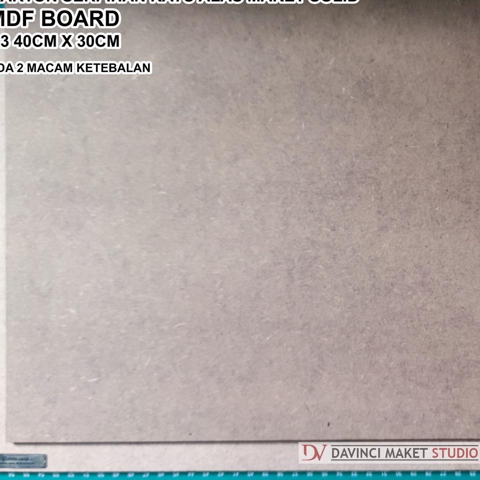 

O35 Karton Kayu Partikel Bahan Alas Maket A3 - MDF Board 3mm 5mm 6mm 30cm x 40cm PRODUK TREND ✹
