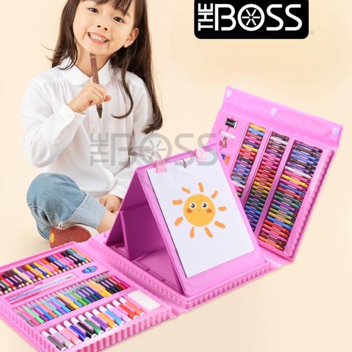 

Terlaris!! ART SET 208 PENSIL WARNA Crayon set 208pcs - Crayon Mewarnai - 208 Warna - Pensil Krayon (Alat Menggambar atau Mewarnai) Hadiah anak-anak 45G``