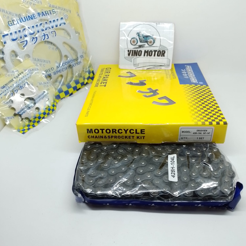 GEAR GIR SET GEAR GIR PAKET SMASH NEW SMASH TITAN SMASH 110 SHOGUN 125 FUKUKAWA