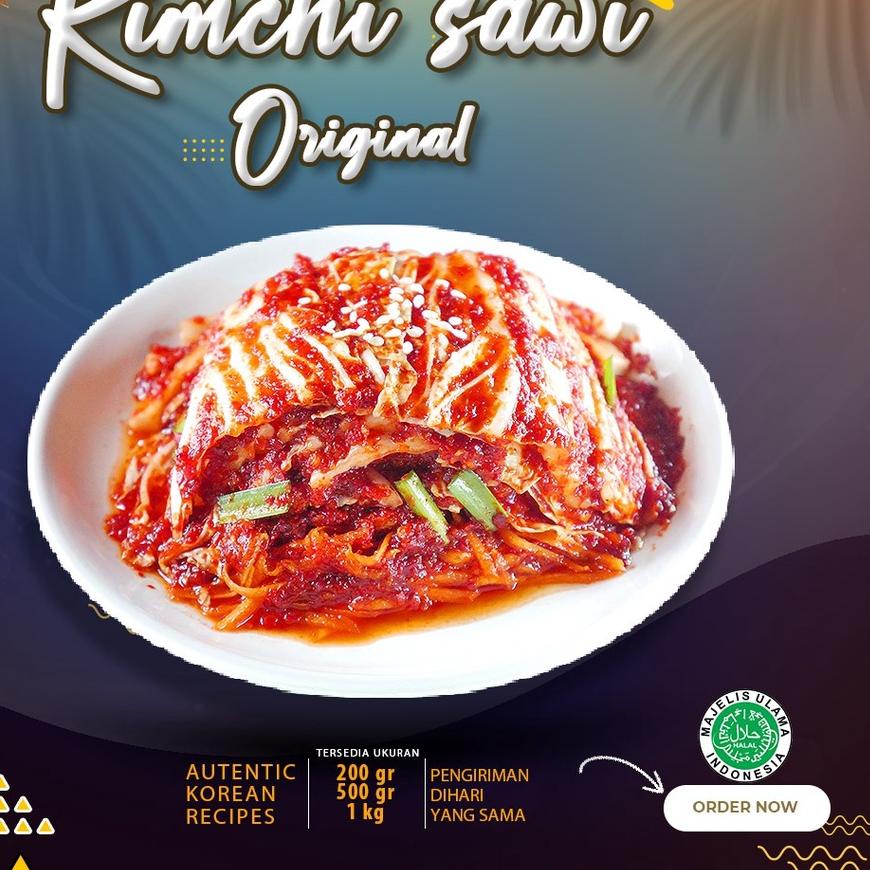 

۞ Kimchi Sawi 500Gr Halal Korean Kimchi ☈